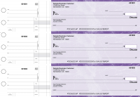 Purple Marble Standard Disbursement Business Checks | BU3-UMA01-SDS