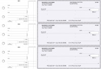 Purple Safety Standard Mailer Business Checks | BU3-USF01-SML