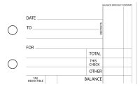 Purple Safety Standard Invoice Business Checks | BU3-USF01-SNV