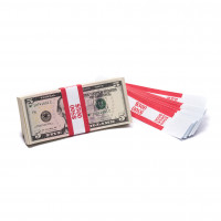 Red Barred $500 Currency Bands | CBB-006