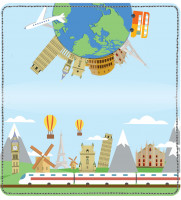 European Travel Leather Checkbook Cover | CDP-FUN94