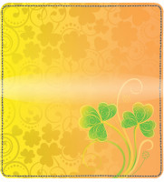 Shamrock Shuffle Leather Checkbook Cover | CDP-TVL18