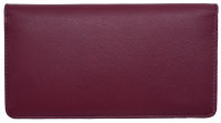 Burgundy Premium Leather Checkbook Cover  | CLG-BRG01