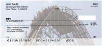 Wooden Roller Coasters Personal Checks | COA-02