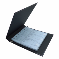 Black Deskset Check Binder | CVB-BLADS01