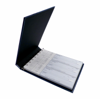 Blue Business 7 Ring Check Binder | CVB-BLU01