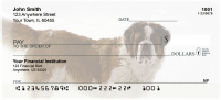 Saint Bernard Personal Checks | DOG-108