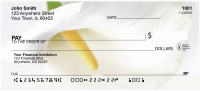 Calla Lilies Personal Checks | FLO-23