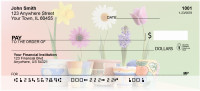 Spring Pots & Flowers Personal Checks | FLO-42