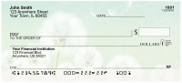 Whimsical Dandelion Personal Checks | FLOC-15