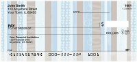 Modern Stripes Personal Checks | GEO-13