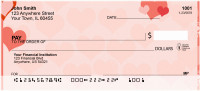 Love Symbols Personal Checks | GEO-25