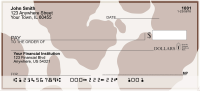 Cowhide Personal Checks | GEOC-31