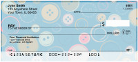 Cute as a Button Personal Checks | GEP-002