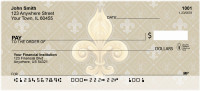 Fleur-de-lis Personal Checks | GEP-64