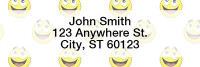 Smilies Rectangle Address Labels | LRGEO-08