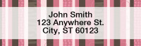 Modern Stripes Narrow Address Labels | LRGEO-13