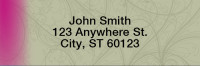 Chiseled Stone Narrow Address Labels | LRGEO-15