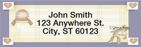 Raggedy Friends Narrow Address Labels by Lorrie Weber | LRJHS-06