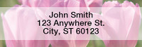 Tulips Narrow Address Labels | LRNAT-06