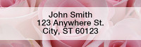 Roses Narrow Address Labels | LRNAT-07