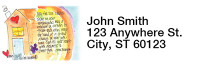 Home Sweet Home Rectangle Address Labels by Amy S. Petrik | LRRAMY-17