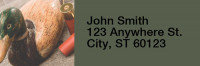 Duck Hunting Rectangle Address Labels | LRRANI-20