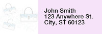 Purses Rectangle Address Labels | LRRFUN-89