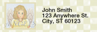 Angels Narrow Address Labels by Lorrie Weber | LRRJHS-01