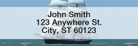 Clipper Ships Narrow Address Labels | LRSAI-02