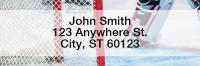 Hockey Narrow Address Labels | LRSPO-10