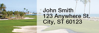 Scenic Courses Rectangle Address Labels | LRSPO-19