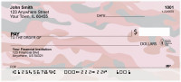 Camouflage - Pinks And Corals Personal Checks | MIL-27