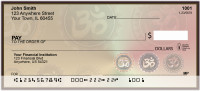 Hindu Aum Symbol 2 Personal Checks | REL-24