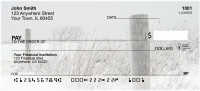 Barbed Wire Fences Personal Checks | SCE-36