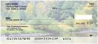 Mountain Brook In Fall Personal Checks | SCE-44