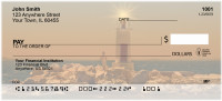 Lighthouses at Sunset Personal Checks | SCE-79