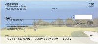 Golfers View Of Catalina Island Personal Checks | SPO-43