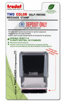 "Deposit Only" Message Stamp | STA-TRO-DEP