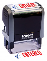 "Entered" Message Stamp | STA-TRO-ENT