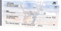 Big Horned Buck Deer Side Tear Personal Checks | STANK-71