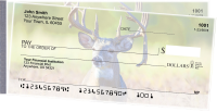 Big Horned Buck Deer Side Tear Personal Checks | STANK-71