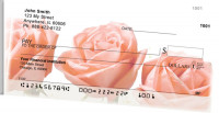 Spring Rose Bouquet Side Tear Personal Checks | STFLO-41