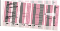 Modern Stripes Side Tear Personal Checks  | STGEO-13