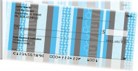 Modern Stripes Side Tear Personal Checks  | STGEO-13