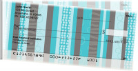 Modern Stripes Side Tear Personal Checks  | STGEO-13