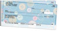 Cute as a Button Side Tear Personal Checks | STGEP-002