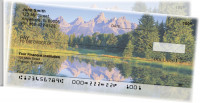 Pristine Mountain Lakes Side Tear Personal Checks  | STSCE-77