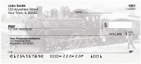 Old Time Trains Personal Checks | TRA-01