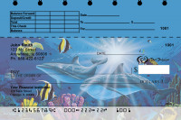 Dolphins Top Stub Personal Checks | TSDUN-02